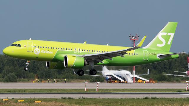 RA-73463:Airbus A320:S7 Airlines